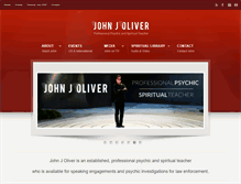 Tablet Screenshot of johnjoliver.com